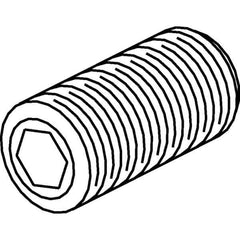 Kennametal - Hex Socket Set Screw for Indexable Turning (Grooving) - For Use with Seats - USA Tool & Supply