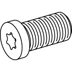 Kennametal - Hex Socket for Indexables - M5x0.8 Thread, For Use with Shims - USA Tool & Supply