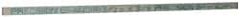 Precision Brand - 12" Long x 3/8" High x 3/16" Wide, Zinc-Plated Key Stock - Low Carbon Steel - USA Tool & Supply