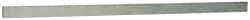 Precision Brand - 12" Long x 1/2" High x 3/16" Wide, Zinc-Plated Key Stock - Low Carbon Steel - USA Tool & Supply