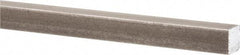 Precision Brand - 12" Long x 1/2" High x 1/2" Wide, Plain Key Stock - Low Carbon Steel - USA Tool & Supply