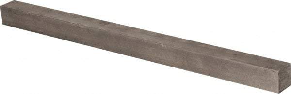 Precision Brand - 12" Long x 3/4" High x 3/4" Wide, Plain Key Stock - Low Carbon Steel - USA Tool & Supply