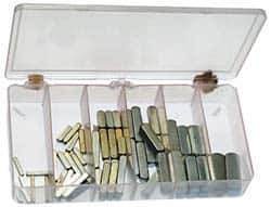 Precision Brand - Key & Keyway Assortments Type: Key Stock Number of Pieces: 58 - USA Tool & Supply