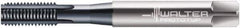 Walter-Prototyp - M6x1.00 Metric 6HX 4 Flute TiCN Finish Powdered Metal Straight Flute Machine Tap - Modified Bottoming, Right Hand Thread, 80mm OAL, 15mm Thread Length, Oversize, Through Coolant - Exact Industrial Supply