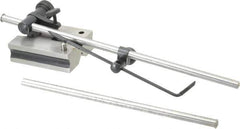 PEC Tools - 2 Spindle, 9 and 12 Inch Spindle Length, Surface Gage - 3-1/4 Inch Long x 2-1/2 Inch Wide Base - USA Tool & Supply