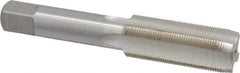 Interstate - M18x1.00 Metric Fine 4 Flute Bright Finish High Speed Steel Straight Flute Standard Hand Tap - Plug, Right Hand Thread, 4-1/32" OAL, 1-13/16" Thread Length, D6 Limit, Oversize - Exact Industrial Supply