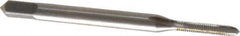 Interstate - M2x0.40 Metric Coarse, 2 Flute, Bright Finish, High Speed Steel Spiral Point Tap - Plug Chamfer, Right Hand Thread, 1-3/4" OAL, 7/16" Thread Length, 6H Class of Fit - Exact Industrial Supply