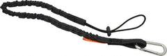 Ergodyne - 35" Stretchable Lanyard - Carabiner Connection, 42" Extended Length - USA Tool & Supply