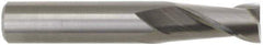 M.A. Ford - 20mm, 38mm LOC, 20mm Shank Diam, 101mm OAL, 2 Flute, Solid Carbide Square End Mill - Single End, TiCN Finish, 30° Helix, Centercutting, Right Hand Cut, Right Hand Flute, Series 121 - USA Tool & Supply