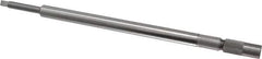 Made in USA - 1/4 Inch Tap, 9 Inch Overall Length, 7/16 Inch Max Diameter, Tap Extension - 0.255 Inch Tap Shank Diameter, 0.255 Inch Extension Shank Diameter, 0.191 Inch Extension Square Size, 1 Inch Tap Depth, Tool Steel - USA Tool & Supply