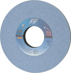 Norton - 10" Diam x 3" Hole x 1" Thick, G Hardness, 46 Grit Surface Grinding Wheel - Ceramic, Type 1, Coarse Grade, 2,485 Max RPM, Vitrified Bond, No Recess - USA Tool & Supply