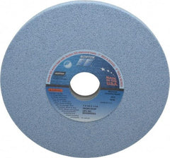Norton - 7" Diam x 1-1/4" Hole x 1/2" Thick, G Hardness, 60 Grit Surface Grinding Wheel - Ceramic, Type 1, Medium Grade, 3,600 Max RPM, Vitrified Bond, No Recess - USA Tool & Supply