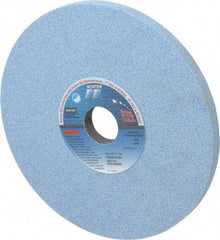 Norton - 8" Diam x 1-1/4" Hole x 1/2" Thick, G Hardness, 60 Grit Surface Grinding Wheel - Ceramic, Type 1, Medium Grade, 3,600 Max RPM, Vitrified Bond, No Recess - USA Tool & Supply