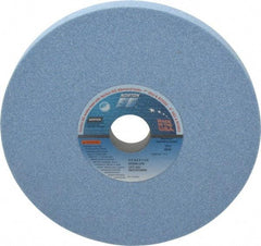 Norton - 8" Diam x 1-1/4" Hole x 3/4" Thick, J Hardness, 46 Grit Surface Grinding Wheel - Ceramic, Type 1, Coarse Grade, 3,600 Max RPM, Vitrified Bond, No Recess - USA Tool & Supply