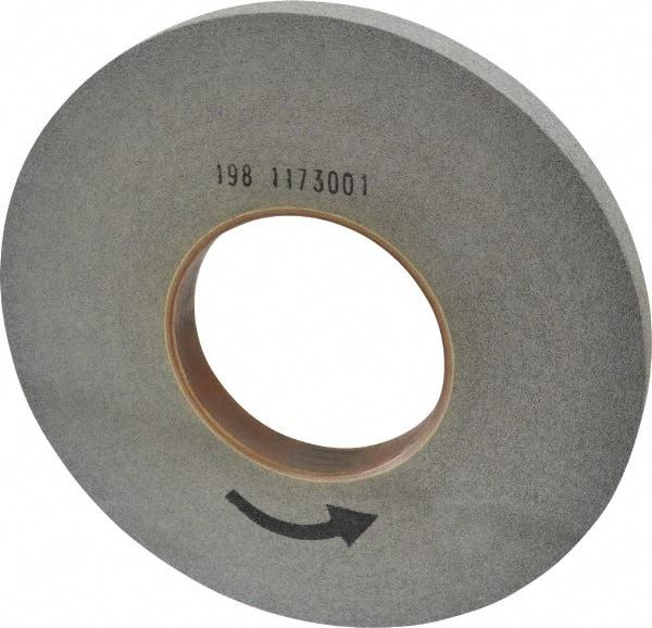 Norton - 12" Diam, 1" Face Width, 5" Center Hole, Fine Grade, Silicon Carbide Deburring Wheel - Convolute, Hard Density 9 Grade, 2,500 RPM - USA Tool & Supply