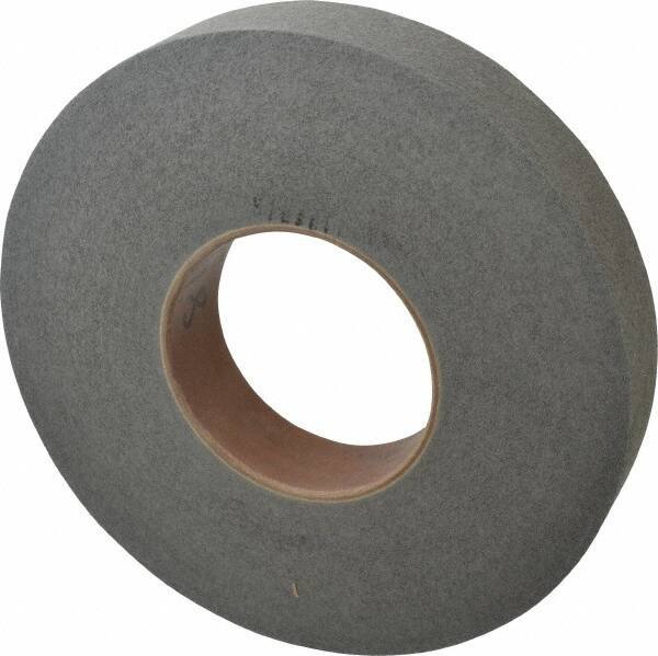 Norton - 12" Diam, 2" Face Width, 5" Center Hole, Fine Grade, Silicon Carbide Deburring Wheel - Convolute, Hard Density 9 Grade, 3,000 RPM - USA Tool & Supply