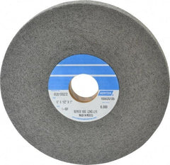 Norton - 6" Diam, 1/2" Face Width, 1" Center Hole, Fine Grade, Silicon Carbide Deburring Wheel - Convolute, Hard Density 9 Grade, 4,500 RPM - USA Tool & Supply