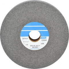 Norton - 6" Diam, 1" Face Width, 1" Center Hole, Fine Grade, Silicon Carbide Deburring Wheel - Convolute, Hard Density 9 Grade, 4,500 RPM - USA Tool & Supply