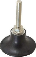 Norton - 2" Diam Quick-Change Type S Disc Backing Pad - 1/4" Shank Diam, Medium Density, 25,000 RPM, Speed-Lok TS Compatible - USA Tool & Supply