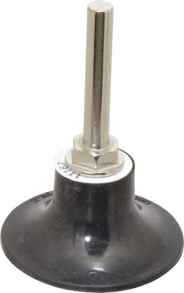Norton - 2" Diam Quick-Change Type R Disc Backing Pad - 1/4" Shank Diam, Medium Density, 25,000 RPM, Speed-Lok TR Compatible - USA Tool & Supply