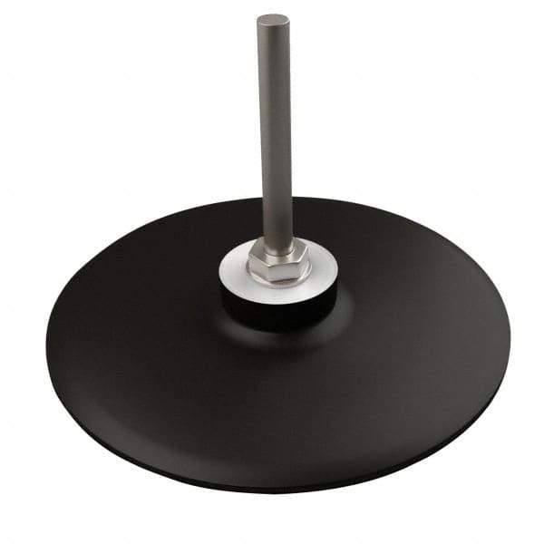 Norton - 4" Diam Quick-Change Type R Disc Backing Pad - 1/4" Shank Diam, Medium Density, 12,000 RPM, Speed-Lok TR Compatible - USA Tool & Supply