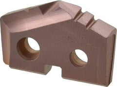 Allied Machine and Engineering - 21mm Diam x 5/32" Thick, Seat Code 1, 132° Included Angle Spade Drill Insert - AM200 Coated, Cobalt, Grade Super Cobalt, Series GEN2 T-A - USA Tool & Supply