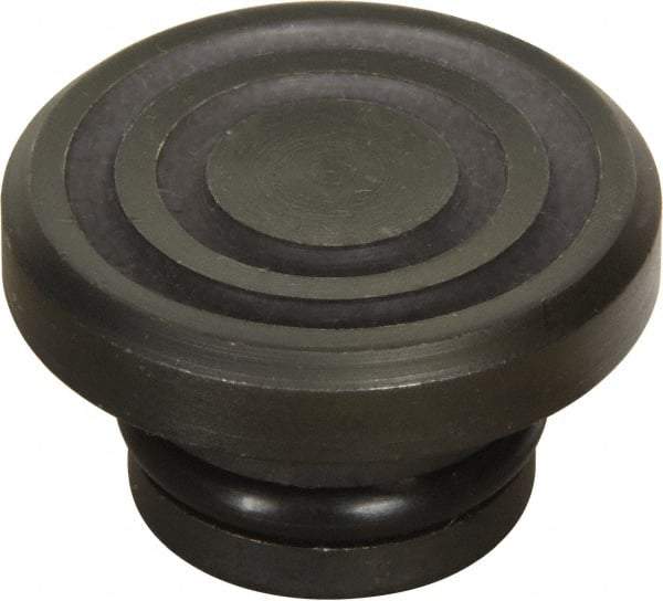 Enerpac - Hydraulic Cylinder Grooved Saddle - 1-3/8" Diam, 10 Ton Capacity - USA Tool & Supply