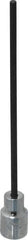 Proto - 3/8" Drive, 4mm Hex Bit Socket - 6-29/32" OAL, 5" Bit Length - USA Tool & Supply