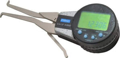Fowler - 0.4 to 1.2 Inch, Inside Electronic Caliper Gage - 0.0005 Inch Resolution, 0.0008 Inch Accuracy, 357 Battery - USA Tool & Supply