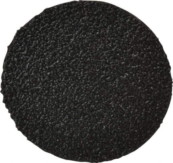 3M - 2" Disc Diam, 50 Grit, Zirconia Alumina Quick Change Disc - Type R Attaching System, Coated, Black, Coarse Grade, 25,000 RPM, 501C Series - USA Tool & Supply