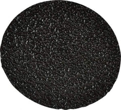 3M - 3" Disc Diam, 36 Grit, Zirconia Alumina Quick Change Disc - Type R Attaching System, Coated, Black, Very Coarse Grade, 20,000 RPM, 501C Series - USA Tool & Supply