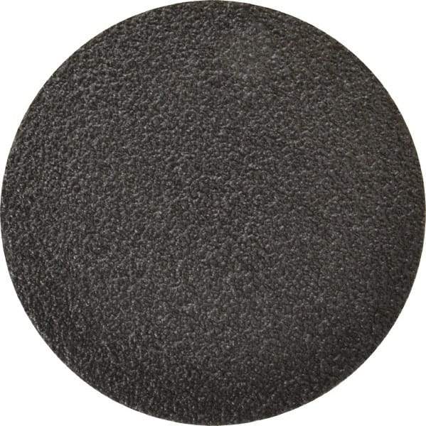 3M - 3" Disc Diam, 60 Grit, Zirconia Alumina Quick Change Disc - Type R Attaching System, Coated, Black, Medium Grade, 20,000 RPM, 501C Series - USA Tool & Supply