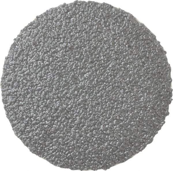 3M - 2" Disc Diam, 50 Grit, Zirconia Alumina Quick Change Disc - Type S Attaching System, Coated, Black, Coarse Grade, 25,000 RPM, 501C Series - USA Tool & Supply