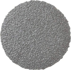 3M - 2" Disc Diam, 50 Grit, Zirconia Alumina Quick Change Disc - Type S Attaching System, Coated, Black, Coarse Grade, 25,000 RPM, 501C Series - USA Tool & Supply