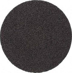 3M - 3" Disc Diam, 50 Grit, Zirconia Alumina Quick Change Disc - Type S Attaching System, Coated, Black, Coarse Grade, 20,000 RPM, 501C Series - USA Tool & Supply