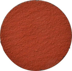 3M - 2" Disc Diam, 80 Grit, Ceramic Quick Change Disc - Type S Attaching System, Coated, Orange, Medium Grade, 25,000 RPM, 777F Series - USA Tool & Supply