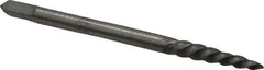 Interstate - Spiral Flute Screw Extractor - #1 Extractor for 3/32 to 5/32" Screw, 2" OAL - USA Tool & Supply