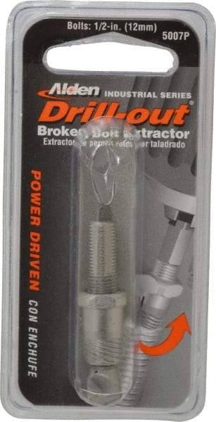 Alden - Screw Extractor - For 1/2" Screw - USA Tool & Supply