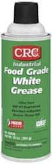 CRC - 16 oz Aerosol Synthetic General Purpose Grease - Off White, Food Grade, 450°F Max Temp, NLGIG 2, - USA Tool & Supply