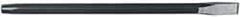 Proto - 12" OAL x 3/4" Blade Width Cold Chisel - 3/4" Tip, 5/8" Stock, Alloy Steel Handle - USA Tool & Supply