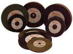 Cratex - 3" Diam x 1/4" Hole x 1" Thick, 46 Grit Surface Grinding Wheel - Coarse Grade - USA Tool & Supply