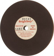Cratex - 3" Diam x 1/4" Hole x 1/8" Thick, 46 Grit Surface Grinding Wheel - Coarse Grade - USA Tool & Supply