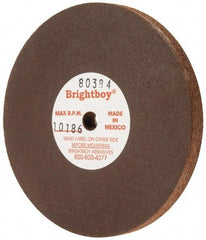 Cratex - 3" Diam x 1/4" Hole x 1/4" Thick, 46 Grit Surface Grinding Wheel - Coarse Grade - USA Tool & Supply