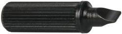 Made in USA - #3 Slotted Screwdriver Bit - #3 Point - USA Tool & Supply