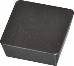 Kennametal - SPG433 Grade KCPK30 Carbide Milling Insert - TiN/TiCN/Al2O3 Finish, 3/16" Thick, 1/2" Inscribed Circle, 1.2mm Corner Radius - USA Tool & Supply
