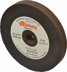 Cratex - 4" Diam x 1/2" Hole x 1/2" Thick, 46 Grit Surface Grinding Wheel - Coarse Grade - USA Tool & Supply