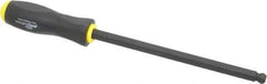 Bondhus - 1/2" Hex Ball End Driver - 8.6" Blade Length, Ergonomic Molded Cushion Grip Handle, 340mm OAL - USA Tool & Supply