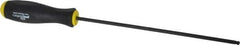 Bondhus - 3/16" Hex Ball End Driver - 8" Blade Length, Cushion Grip Handle, 312mm OAL - USA Tool & Supply
