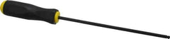 Bondhus - 7/32" Hex Ball End Driver - 8-1/2" Blade Length, Cushion Grip Handle, 337mm OAL - USA Tool & Supply