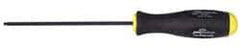 Bondhus - 3/8" Hex Ball End Driver - 10" Blade Length, Cushion Grip Handle, 376mm OAL - USA Tool & Supply